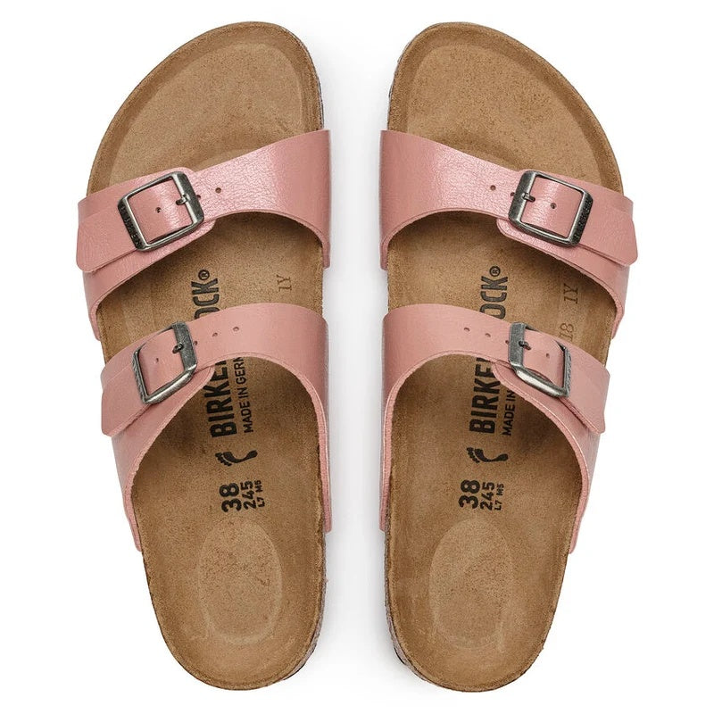 Birkenstock Sydney Birko-Flor Sandals - Graceful Old Rose - 1023187 - Regular