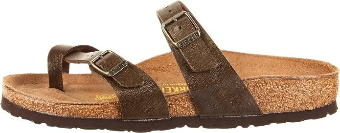 Birkenstock Mayari Birko-Flor Sandals - Golden Brown - 71043 - Narrow