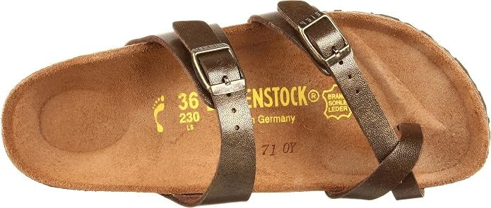 Birkenstock Mayari Birko-Flor Sandals - Golden Brown - 71043 - Narrow