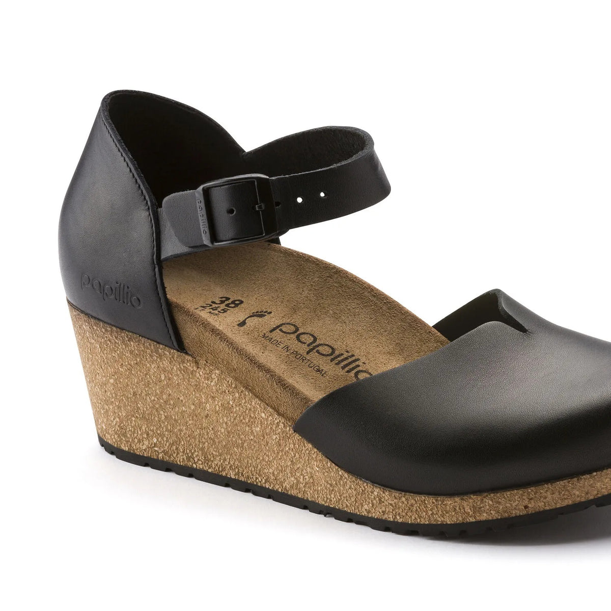 Birkenstock Mary Leather Sandals - Black - 1014686 - Narrow