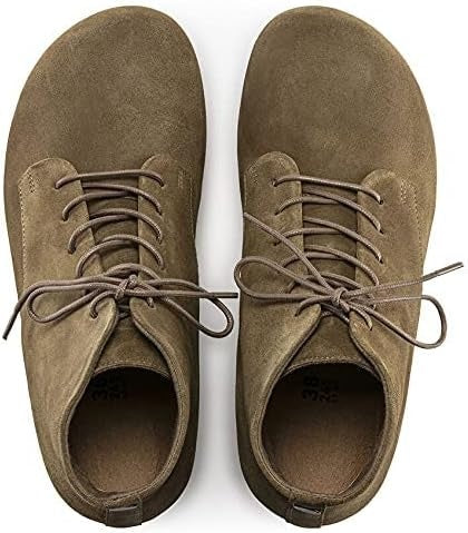Birkenstock Edith Suede Leather Sandals - Mud Green - 1017933 - Narrow
