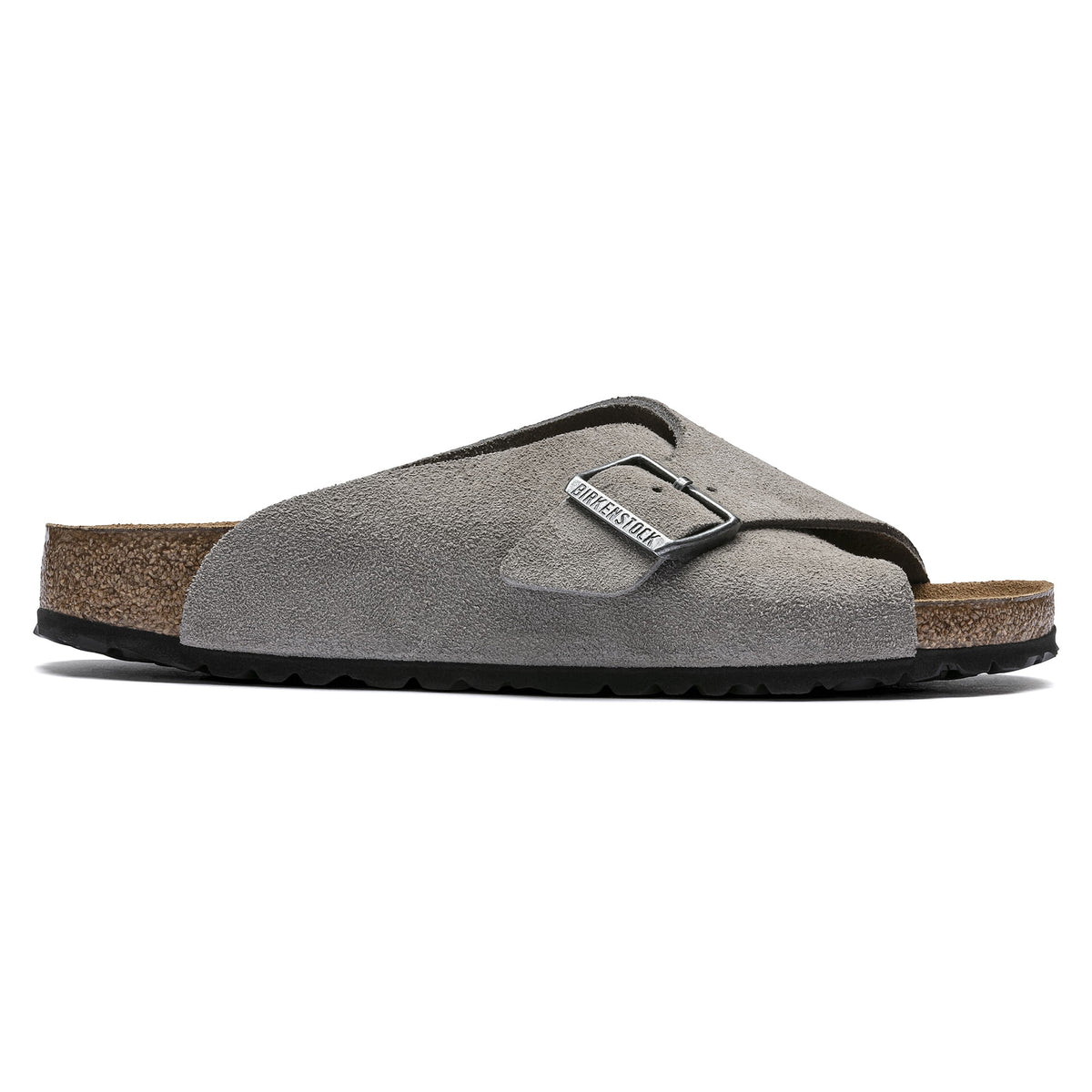 Birkenstock Arosa Soft Footbed Suede Leather Sandals - Stone Coin - 1017945 - Narrow