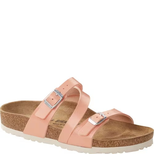 Birkenstock Salina Birko-Flor Sandals - Coral Peach - 1022824 - Regular