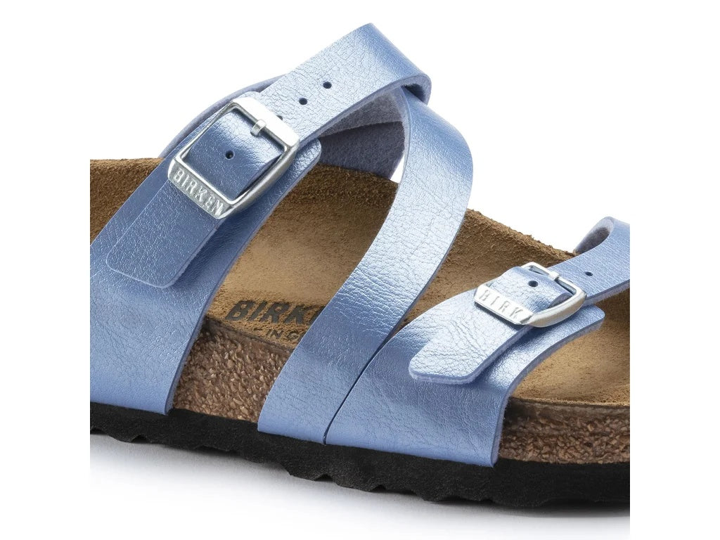 Birkenstock Salina Birko-Flor Sandals - Graceful Riviera Blue - 1022856 - Narrow
