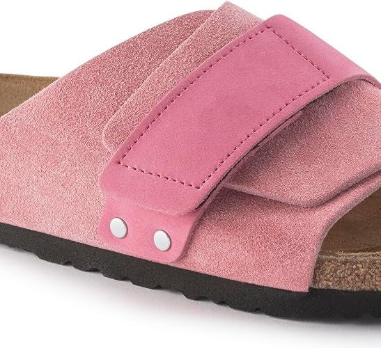 Birkenstock Kyoto Suede Leather Sandals - Modern Candy Pink - 1024236 - Narrow