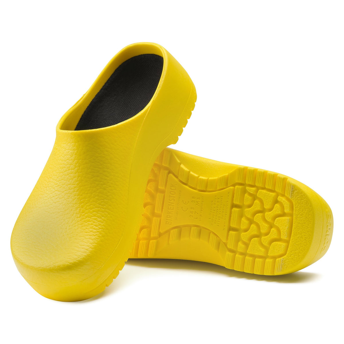 Birkenstock Super-Birki Polyurethane Clogs - Yellow - 68041 - Regular