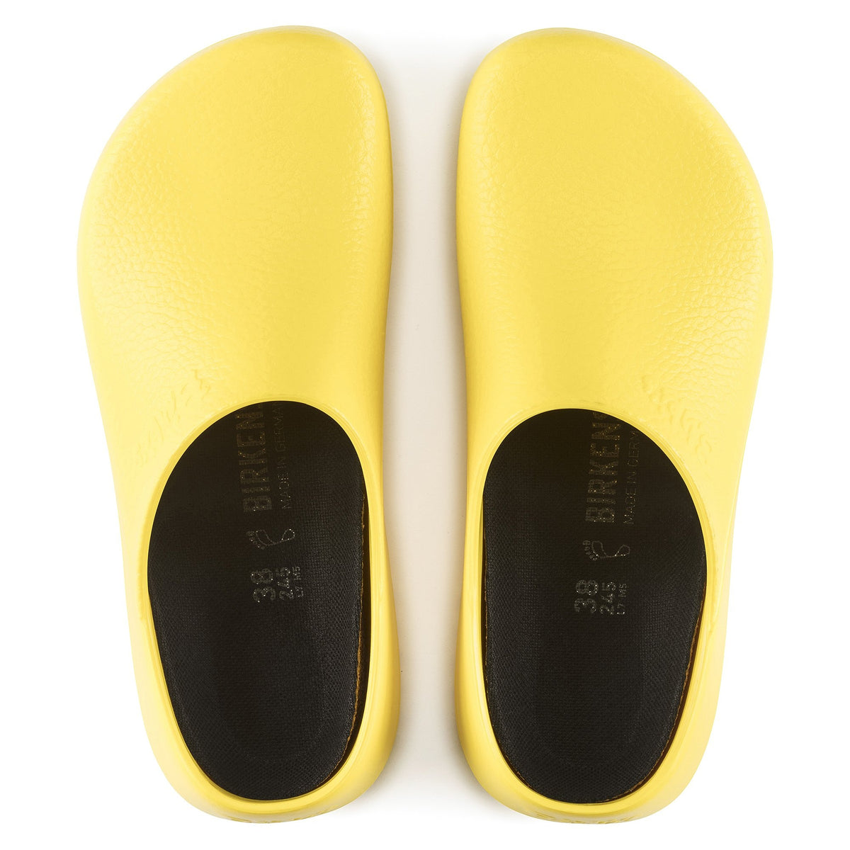 Birkenstock Super-Birki Polyurethane Clogs - Yellow - 68041 - Regular