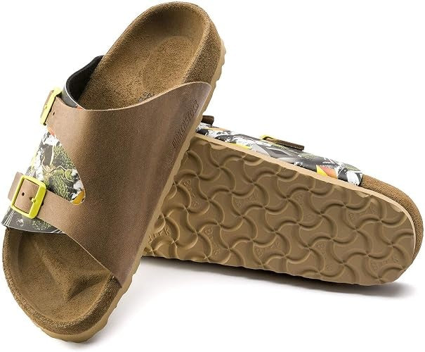 Birkenstock Zurich BS Waxy Leather Clogs - Yellow Multi natural - 1014911 - Regular