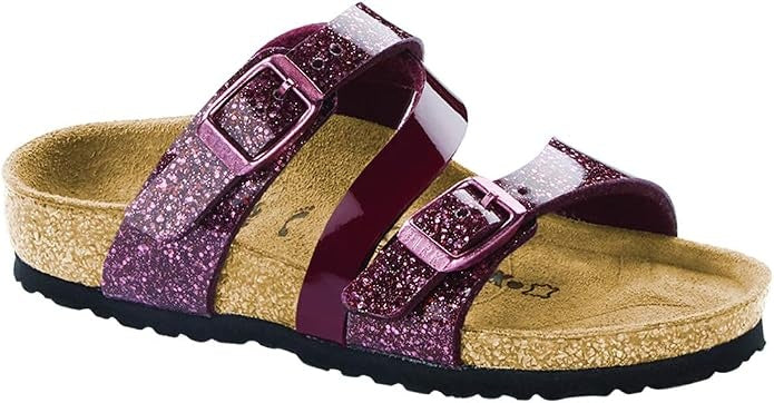 Birkenstock Salina Kids Birko Flor Sandals - Cosmic Sparkle Mix Port - 1014552 - Regular