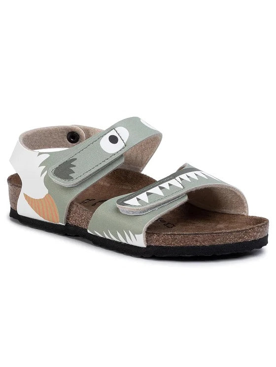Birkenstock Palu Kids Birko-Flor Sandals - DD Monster Green - 1015635 - Regular