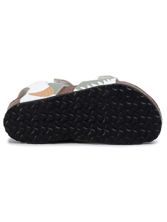 Birkenstock Palu Kids Birko-Flor Sandals - DD Monster Green - 1015635 - Regular
