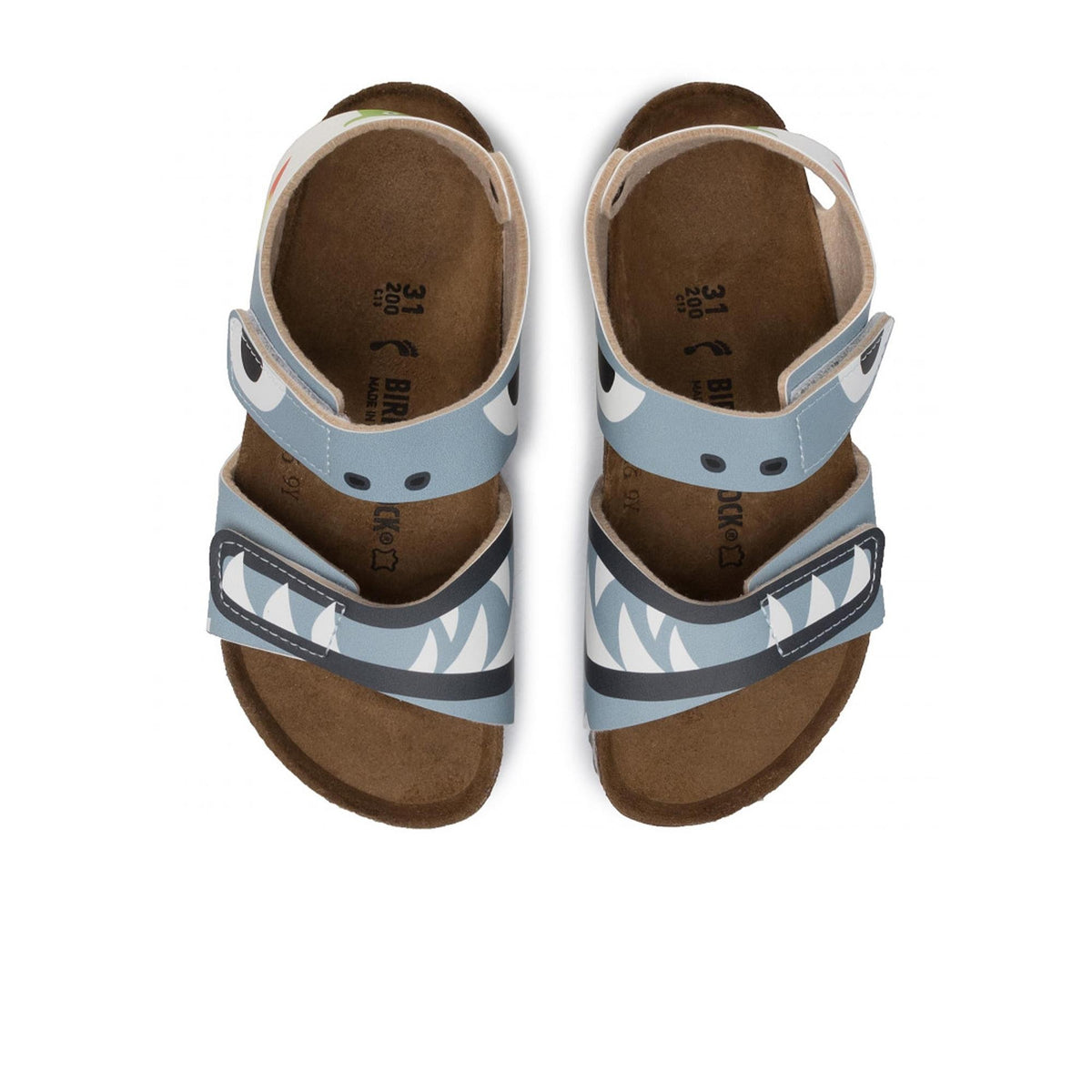 Birkenstock Palu Kids Birko-Flor Sandals - DD Monster Blue - 1015637 - Regular