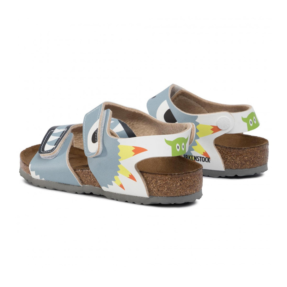 Birkenstock Palu Kids Birko-Flor Sandals - DD Monster Blue - 1015637 - Regular