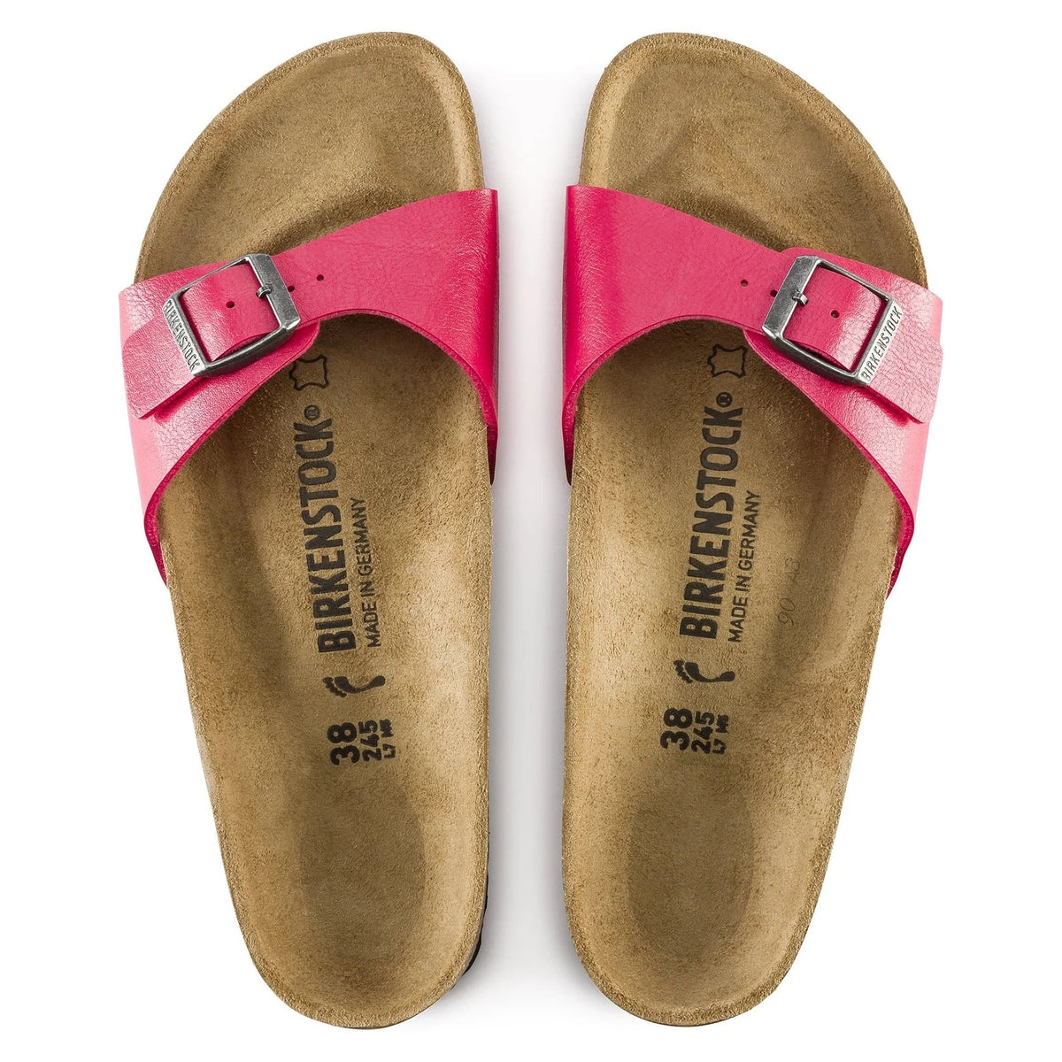 Birkenstock Madrid Birko-Flor Sandals - Graceful Raspberry - 1016062