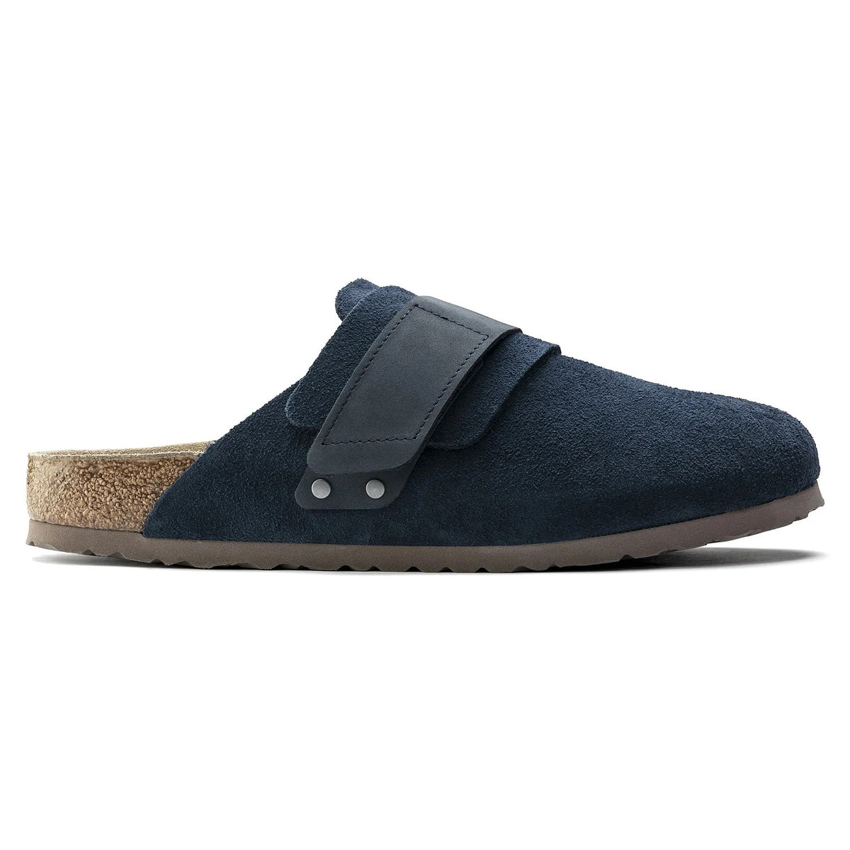 Birkenstock Nagoya Suede Leather Shoes - Navy - 1017507 - Regular