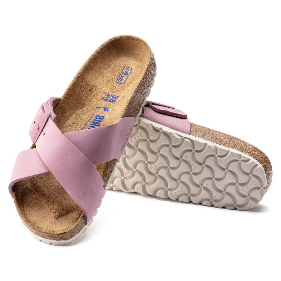 Birkenstock Siena Nubuck Leather Sandals - Orchid - 1021519 - Narrow