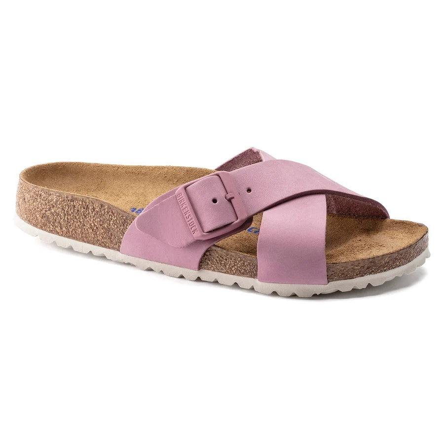 Birkenstock Siena Nubuck Leather Sandals - Orchid - 1021519 - Narrow