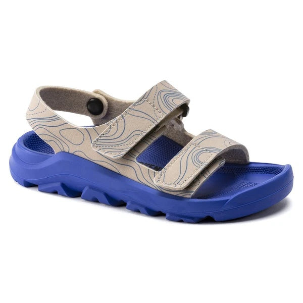 Birkenstock Mogami HL Synthetics Sandals - Sandcastle/Blue - 1022155 - Narrow