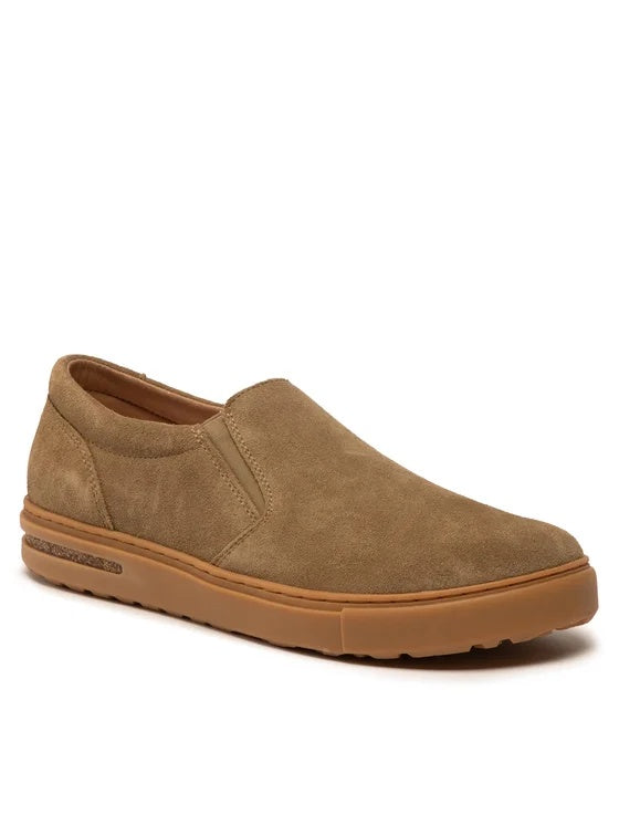 Birkenstock Oswego Suede Leather Shoes - Faded Khaki - 1023725 - Regular