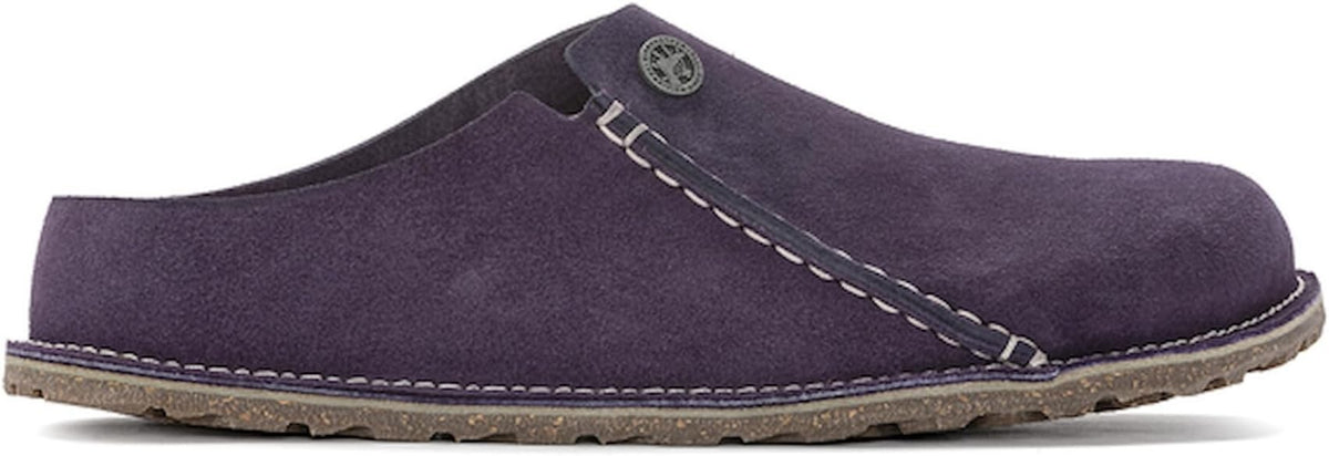 Birkenstock Zermatt 365 Suede Leather Clogs - Dark Berry - 1023751 - Narrow