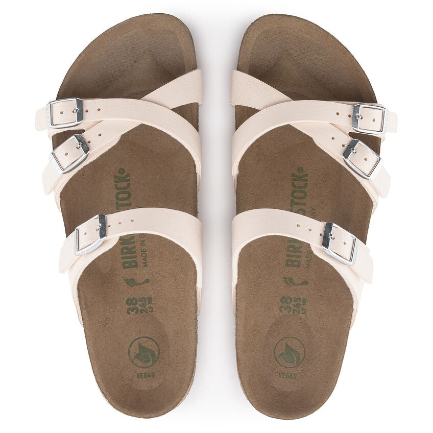 Birkenstock Franca Birko-Flor Sandals - Light Rose - 1024984 - Regular