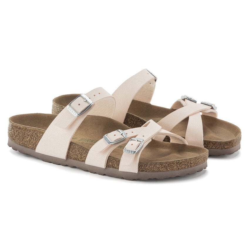 Birkenstock Franca Birko-Flor Sandals - Light Rose - 1024984 - Regular