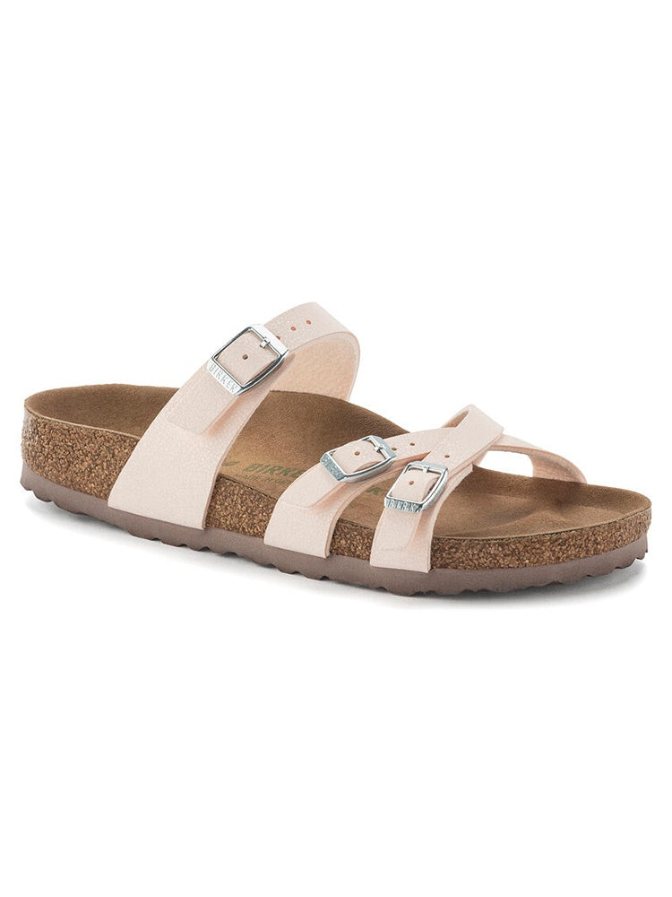 Birkenstock Franca Birko-Flor Sandals - Light Rose - 1024984 - Regular