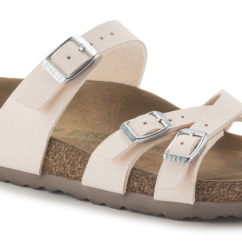 Birkenstock Franca Birko-Flor Sandals - Light Rose - 1024984 - Regular