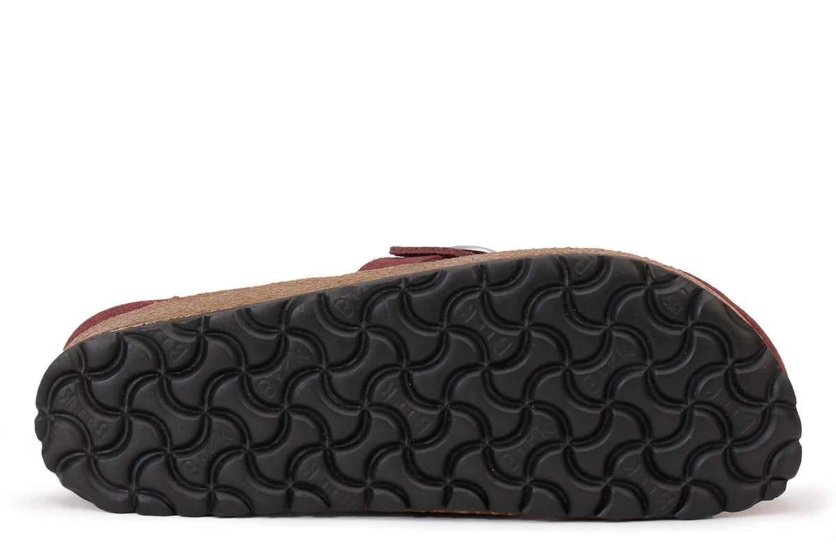 Birkenstock Buckley Suede Leather Clogs - Zinfandel - 1027990 - Narrow