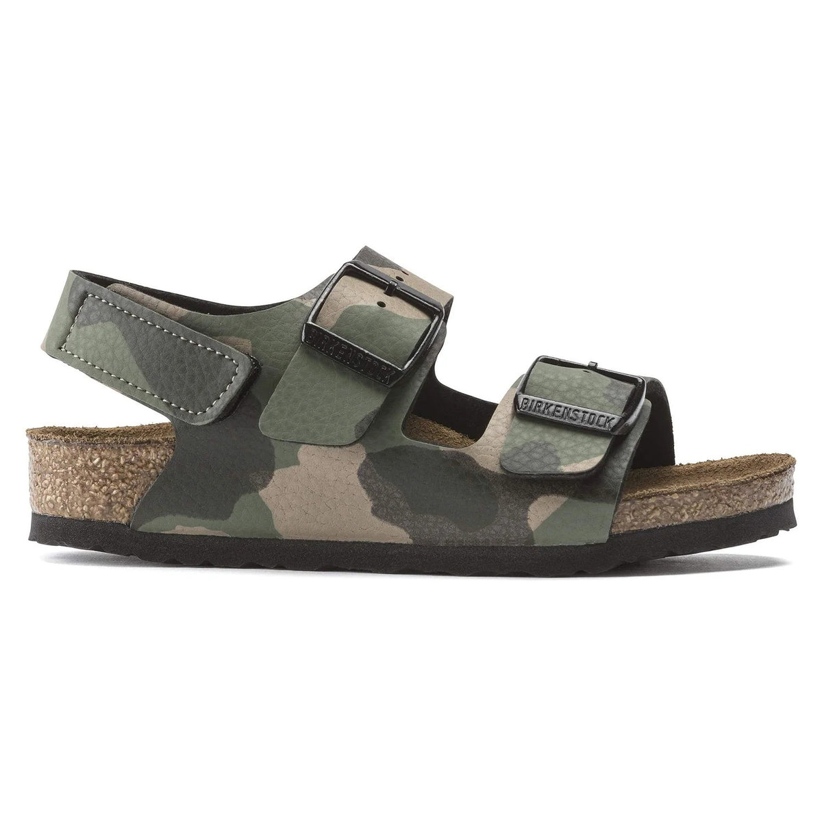 Birkenstock Milano Kids Birko-Flor Sandals - Desert Soil Khaki - 1020286 - Narrow