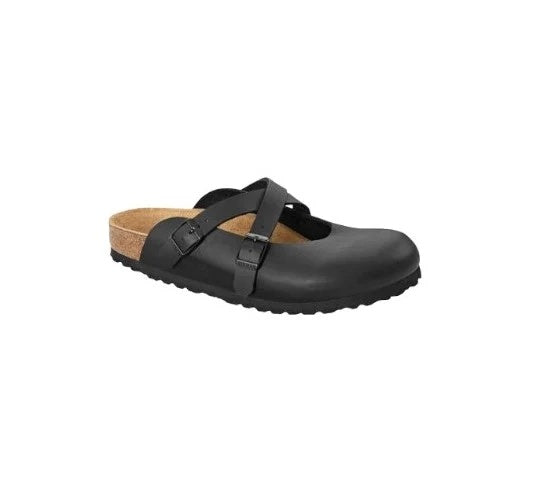 Birkenstock Dorian Birko-Flor Shoes - Black - 23303