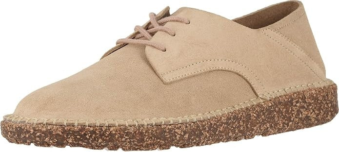 Birkenstock Gary Suede Leather Shoes - Sand - 1014095 - Narrow