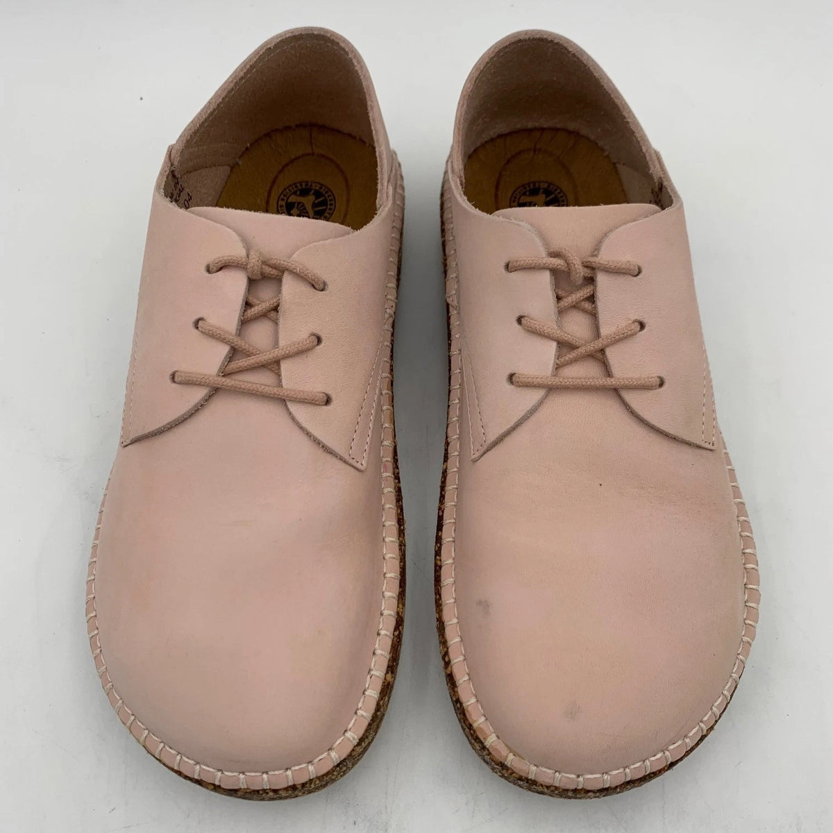 Birkenstock Gary Suede Leather Shoes - Dusty Rose - 1016460 - Narrow