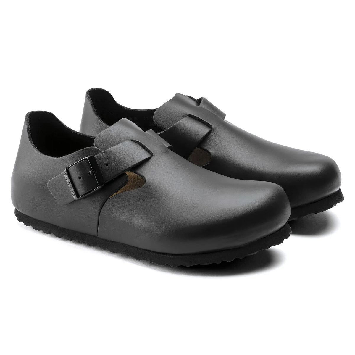 Birkenstock London Leather Shoes - Black - 1016680 - Regular