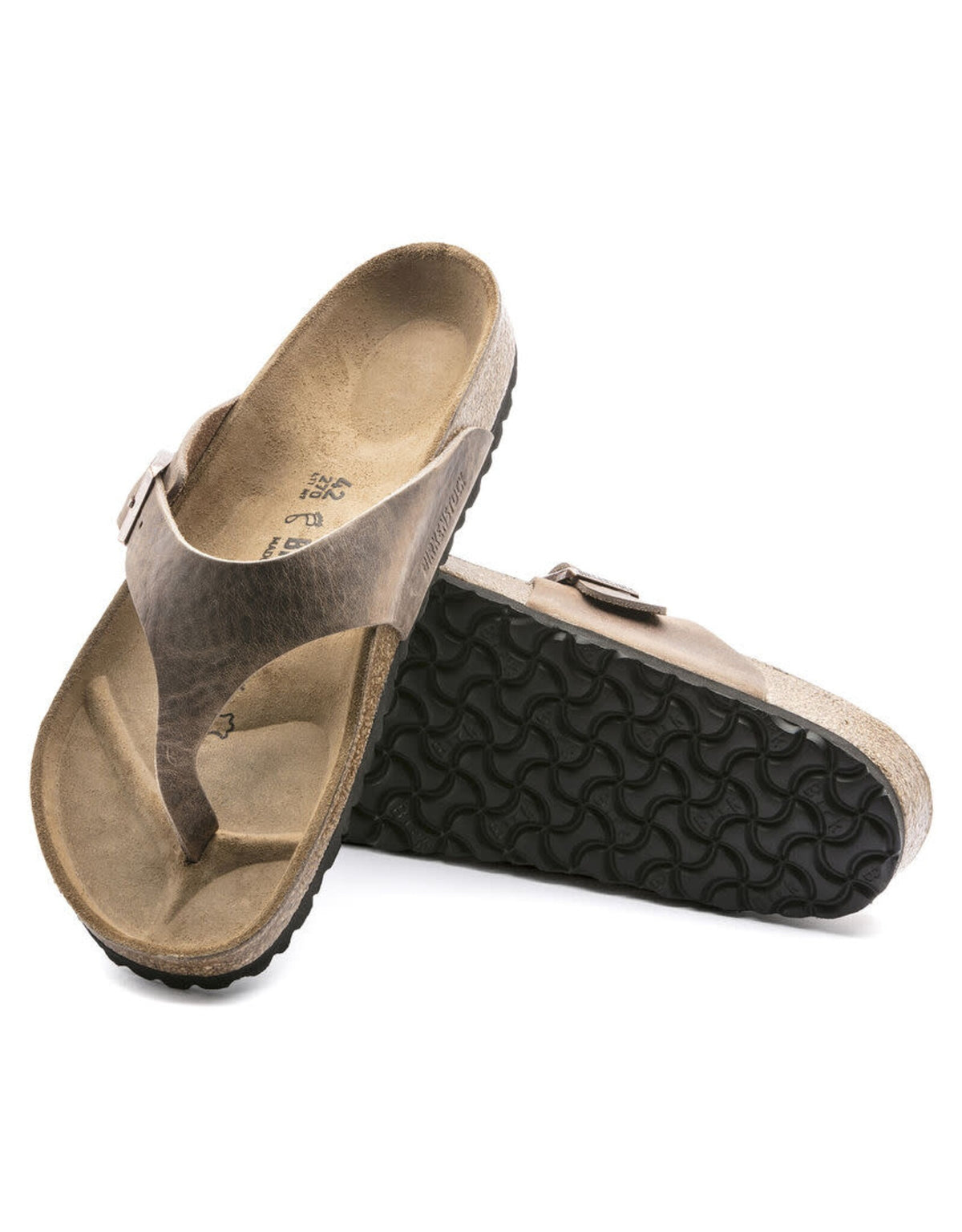 Birkenstock Como  Nubuck Leather Shoes - Camberra Old Tobacco - 1016827 - Regular