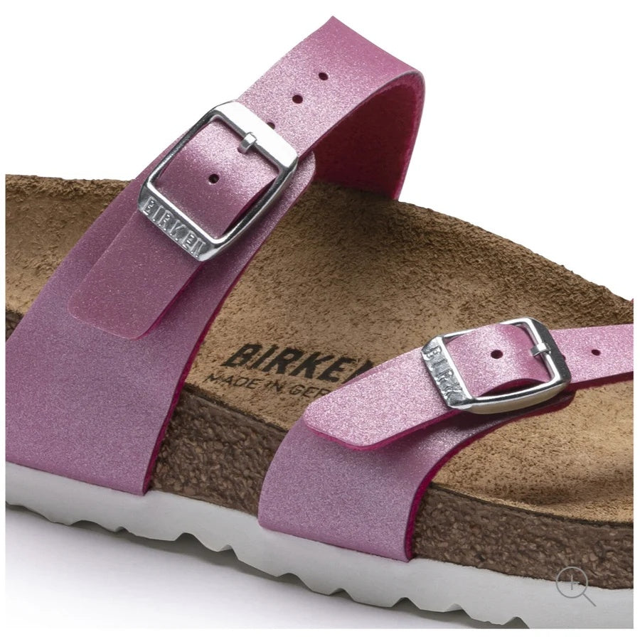 Birkenstock Mayari Birko-Flor Sandals - Icy Metallic Fuchsia Tulip - 1017960 - Regular
