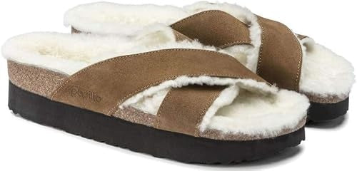 Birkenstock Daytona Suede Leather Shoes - Tea - 1019355 - Narrow