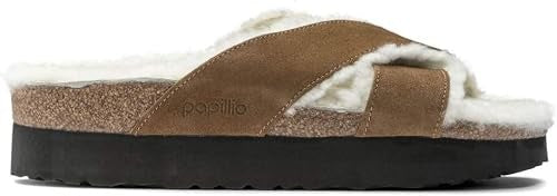 Birkenstock Daytona Suede Leather Shoes - Tea - 1019355 - Narrow
