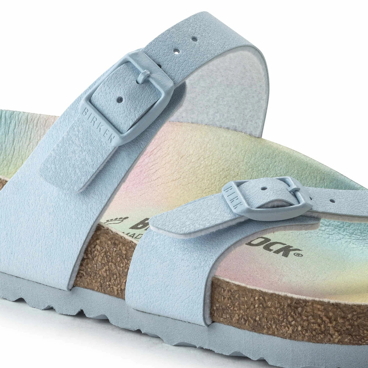 Birkenstock Mayari Vegan Ombre Birkibuc Sandals - Ombre Sky - 1021202 - Regular