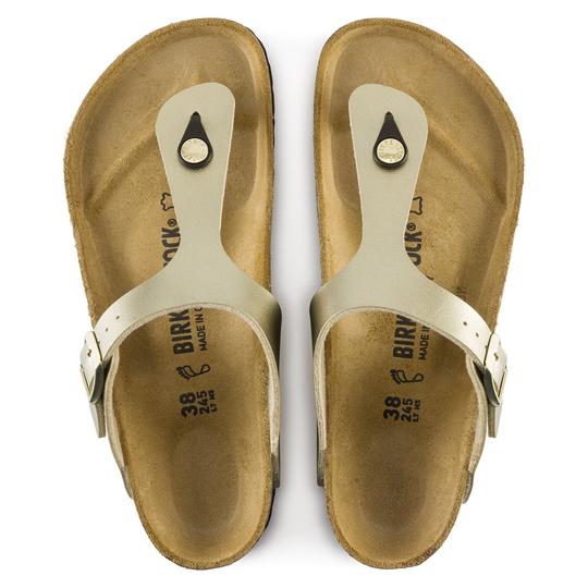 BIRKENSTOCK GIZEH GOLD BIRKO FLOR REGULAR