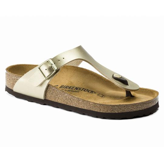BIRKENSTOCK GIZEH GOLD BIRKO FLOR REGULAR