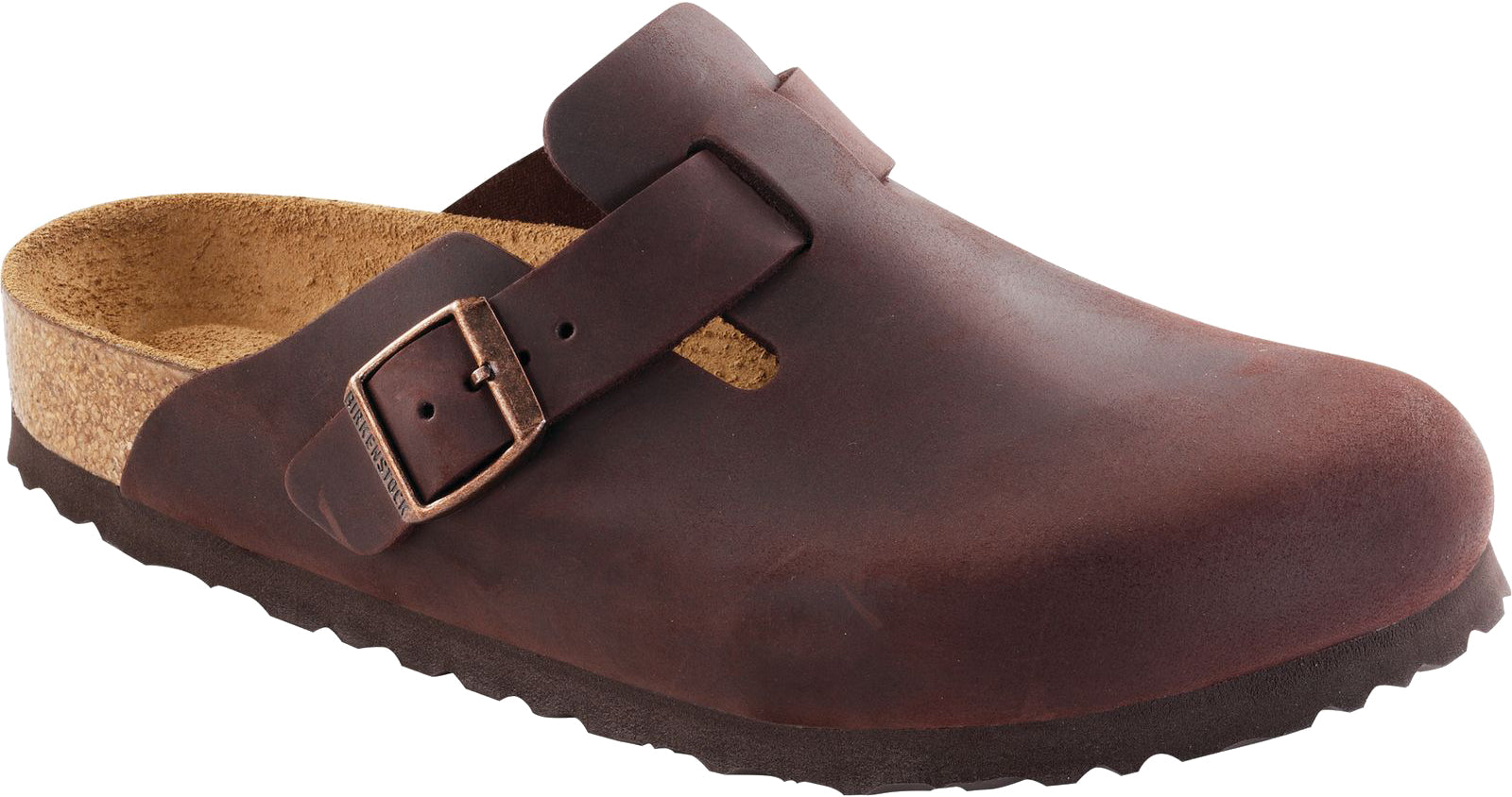 BIRKENSTOCK BOSTON SOFT FOOTBED HABANA OIL LEATHER NARROW