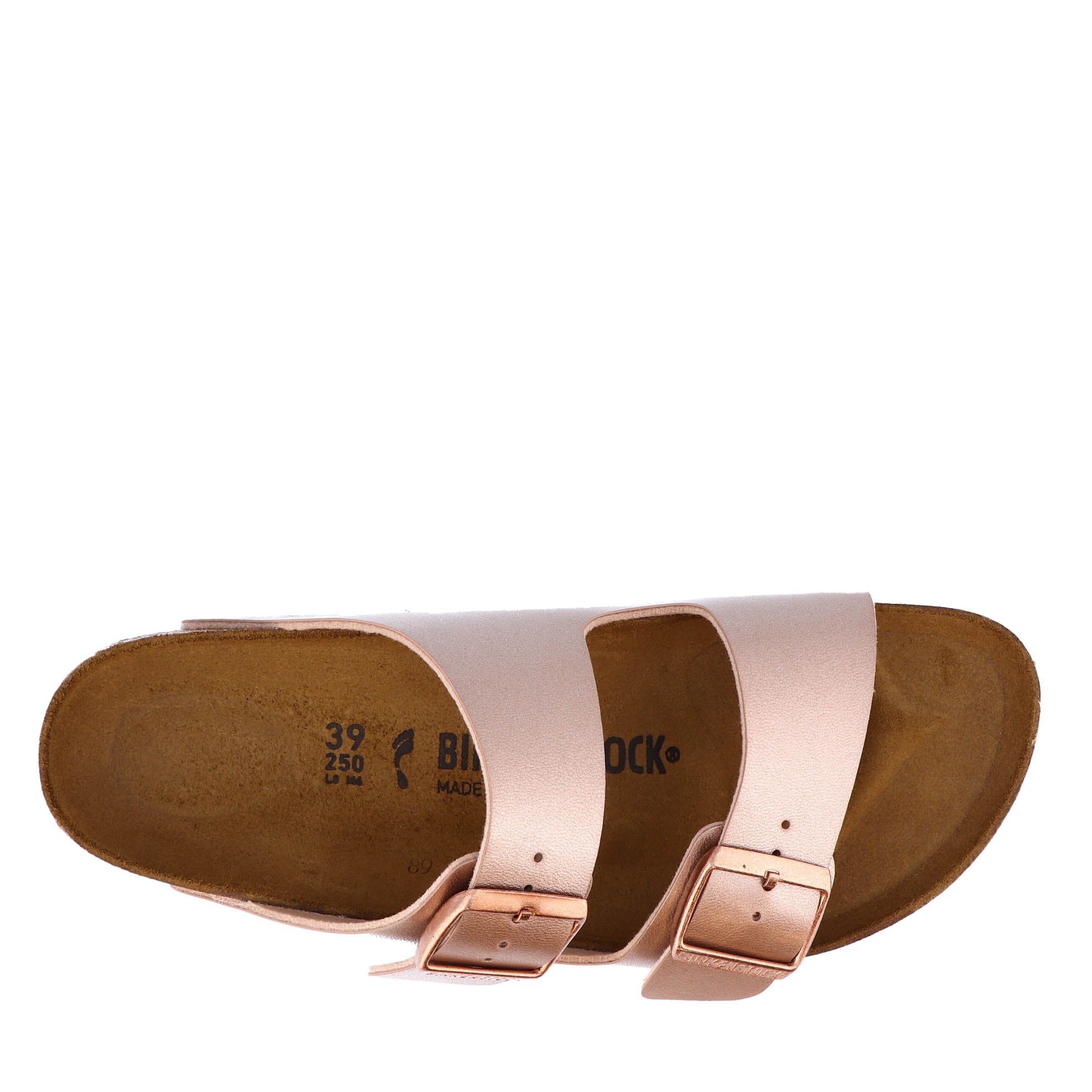 BIRKENSTOCK ARIZONA COPPER BIRKO FLOR NARROW