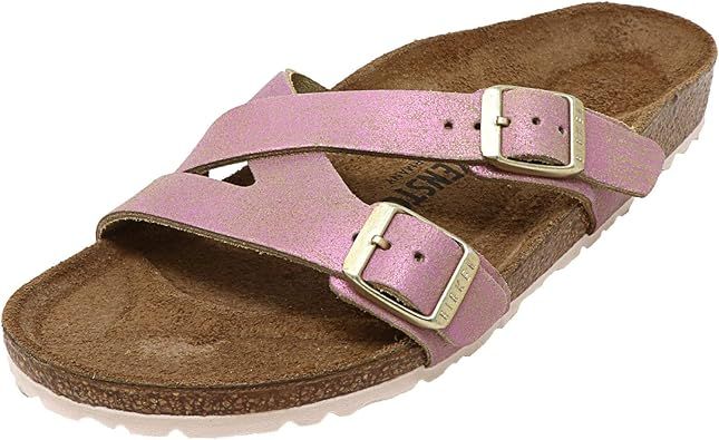 Birkenstock Yao Balance Geometric Strap Sandal - Iconic Comfort - EVA Sole - Anatomically Shaped Footbed - Adjustable Buckles - Multiple Colors and Size