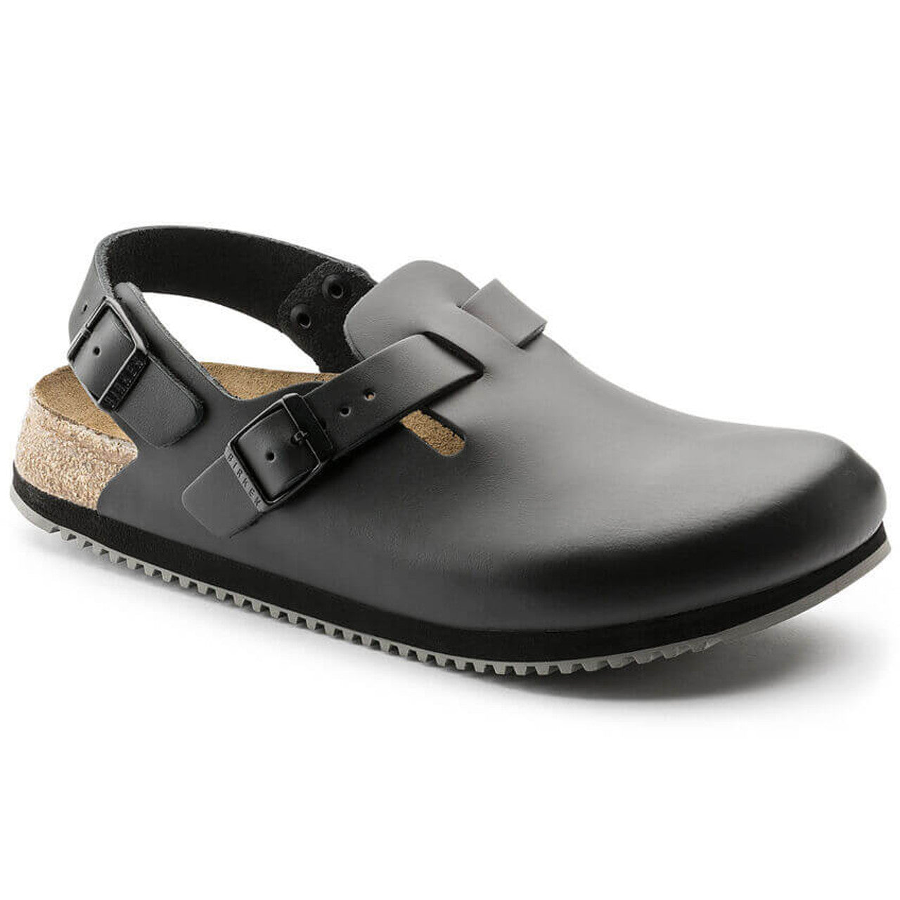 BIRKENSTOCK TOKYO BLACK LEATHER