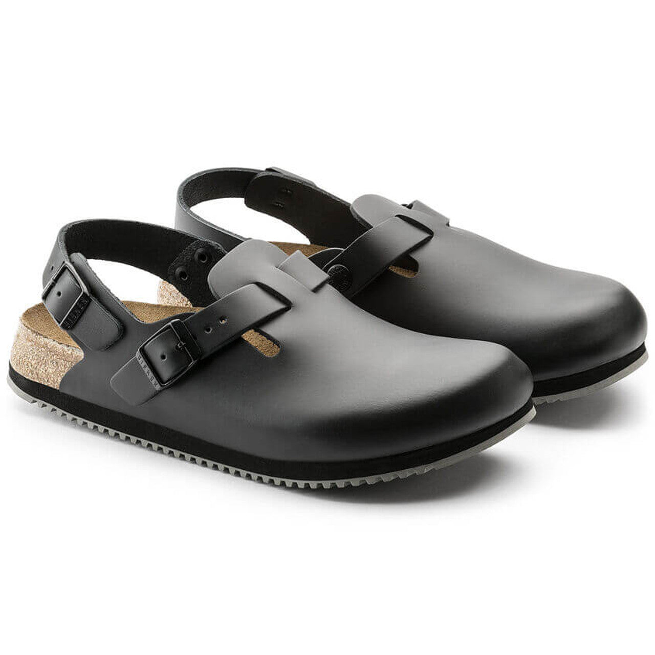 BIRKENSTOCK TOKYO BLACK LEATHER