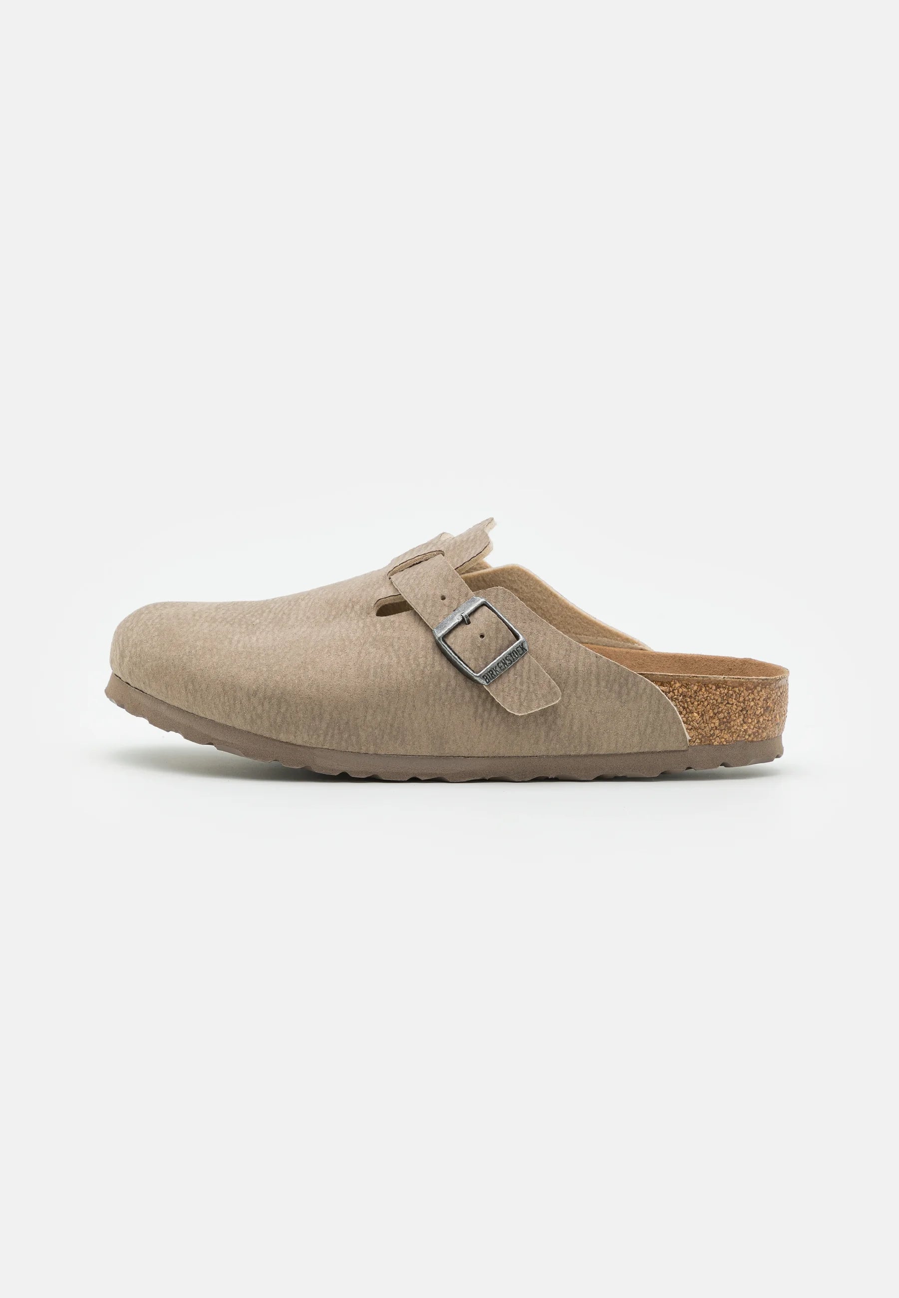 BIRKENSTOCK BOSTON DESERT BUCK WHALE GRAY NUBUCK REGULAR