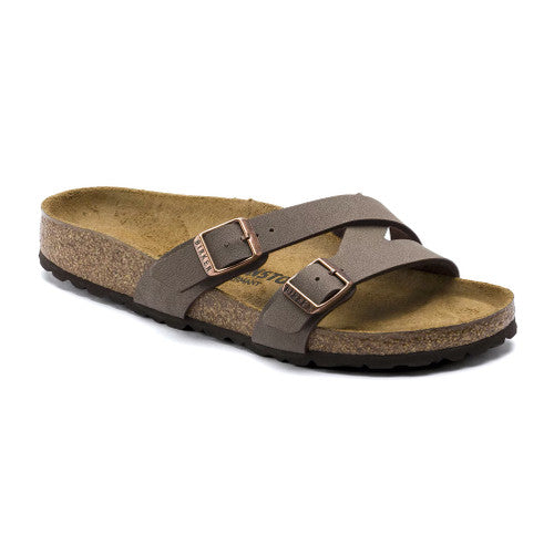 BIRKENSTOCK YAO MOCHA BIRKIBUC NARROW