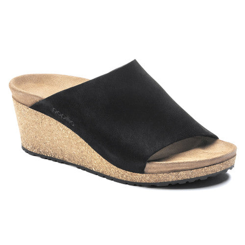 BIRKENSTOCK NAMICA BLACK SUEDE NARROW