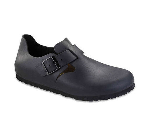 BIRKENSTOCK LONDON BLACK OILED LEATHER REGULAR